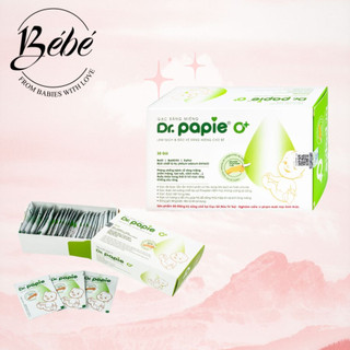 Gạc Rơ Lưỡi Dr. Papie/ Gạc Rơ Lưỡi Cho Bé Vệ Sinh Răng Miệng