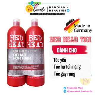 Dầu gội tigi bed head – bộ dầu gội xả tigi bed head phục hồi cấp độ 3 chính hãng