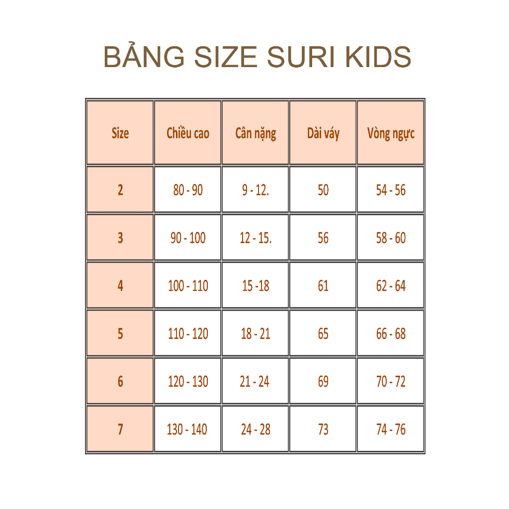 Váy bé gái SURIKIDS - V17, váy xinh bé gái, váy Hàn Quốc cho bé từ 9Kg đến 28 kg