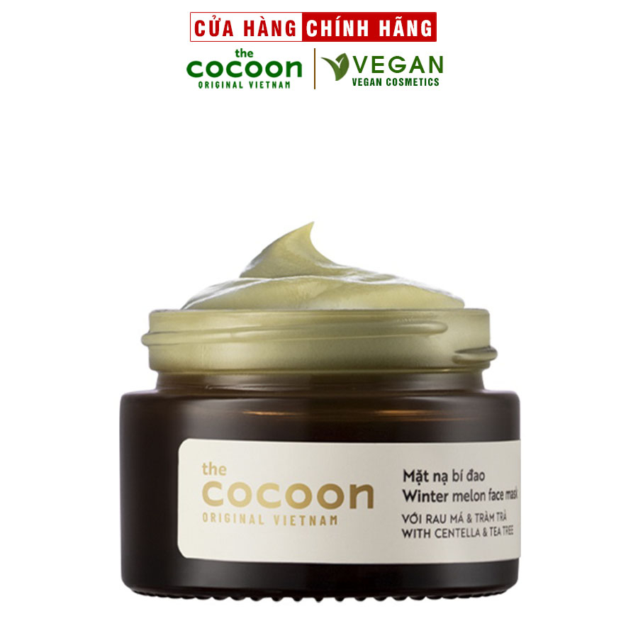 Mặt nạ bí đao the cocoon 30ml da dầu và mụn ẩn