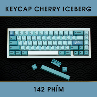 Keycap cho bàn phím cơ iceberg cherry profile thick pbt 142 phím | ezpc