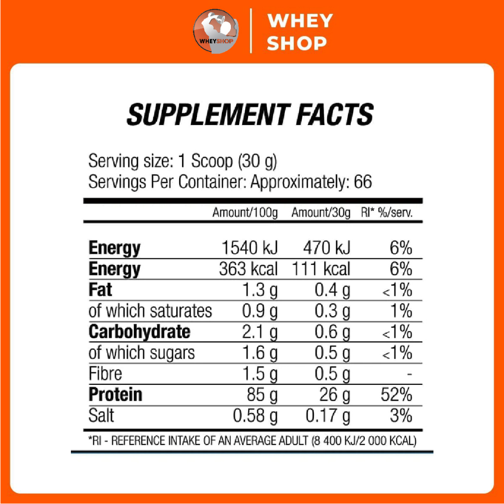 Sữa dinh dưỡng hỗ trợ tăng cơ Blade Sport Whey Isolate  - WHEYSHOP VN