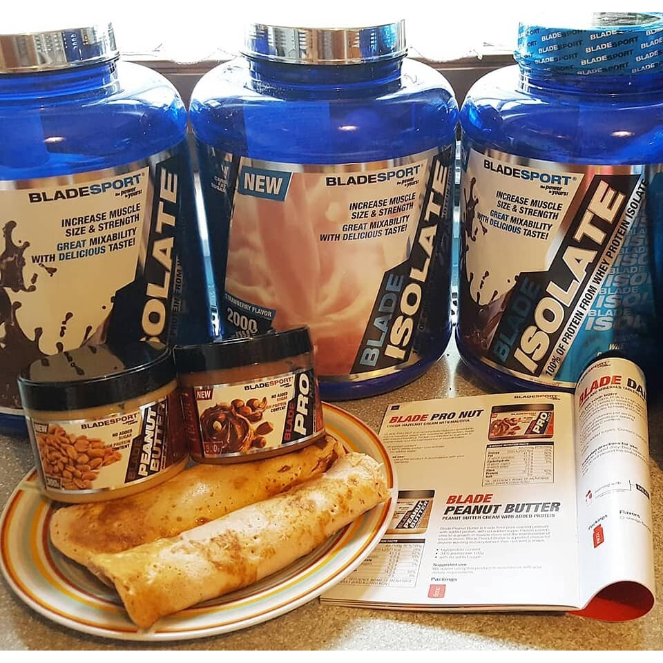 Sữa dinh dưỡng hỗ trợ tăng cơ Blade Sport Whey Isolate  - WHEYSHOP VN