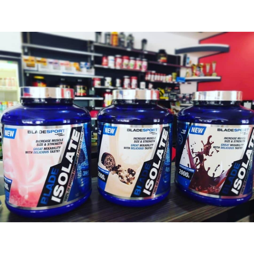 Sữa dinh dưỡng hỗ trợ tăng cơ Blade Sport Whey Isolate  - WHEYSHOP VN