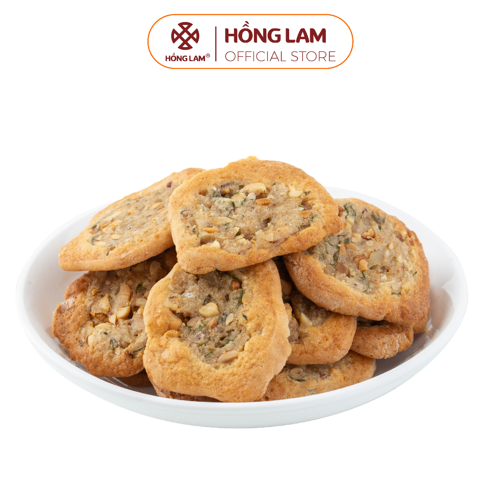 Bánh chả Hồng Lam gói (200gr, 500gr). Có vị thơm, bùi