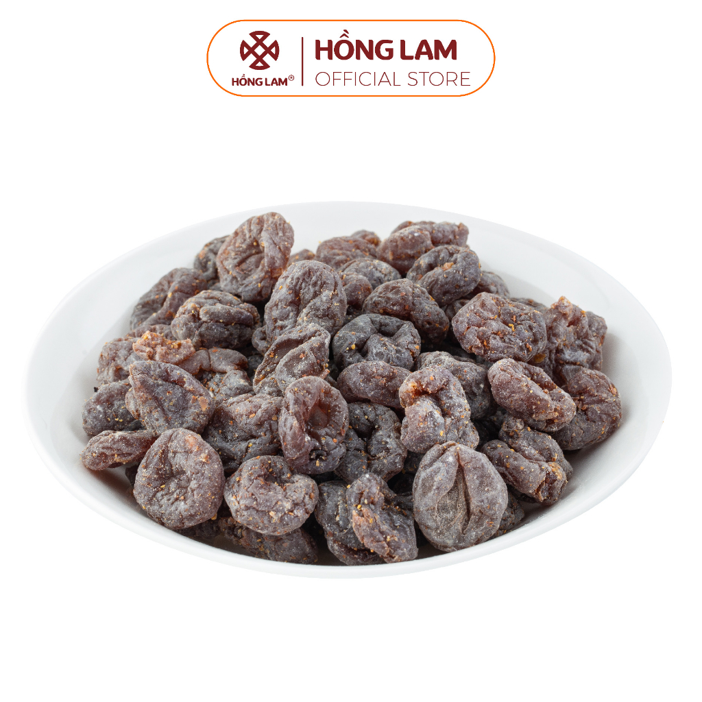 Ô mai (xí muội) mơ Hồng Lam 5, dạng hộp (200gr, 300gr, 450gr) gói (300gr, 500gr). Loại không hạt vị chua, cay, ngọt dẻo