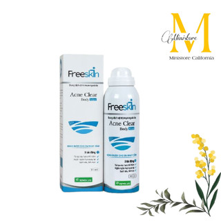 Dung dịch freeskin acne clear body mist - dung dịch xịt mụn ngoài da