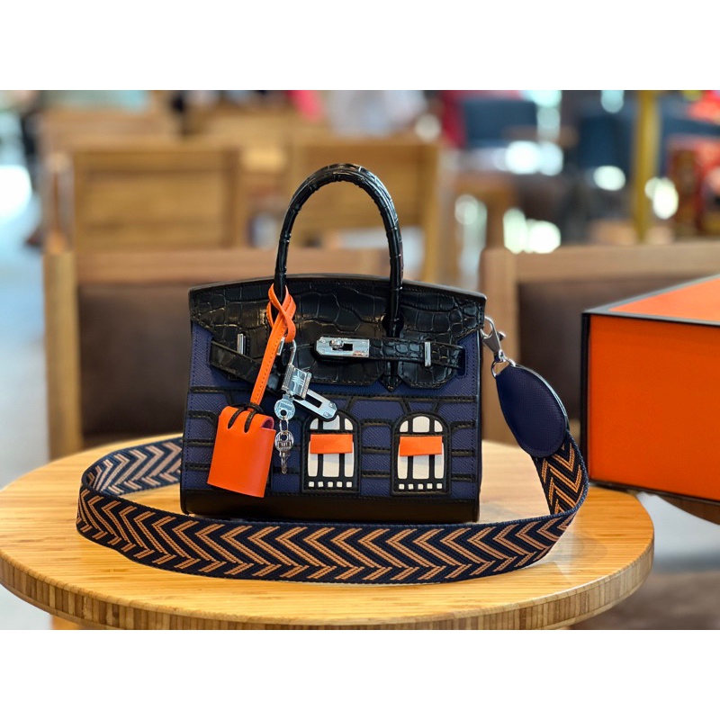 Túi xách HMBirkin Faubourg cửa sổ
