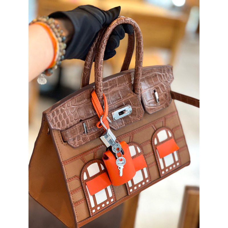 Túi xách HMBirkin Faubourg cửa sổ