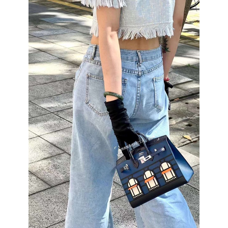 Túi xách HMBirkin Faubourg cửa sổ