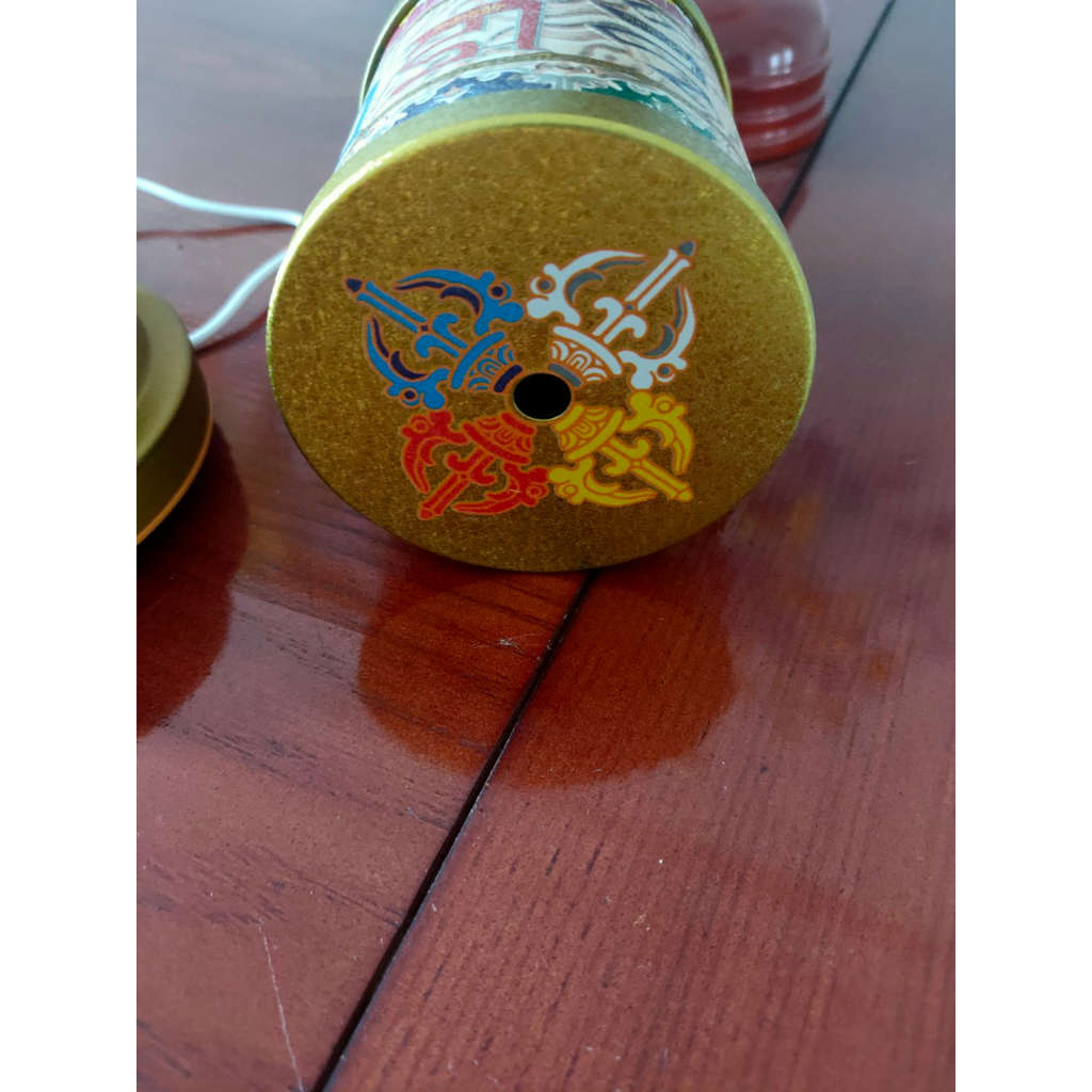 Kinh luân điện xoay Quan Thế Âm cao 21cm -Tịnh tâm - Trừ tà - Tăng Năng lượng