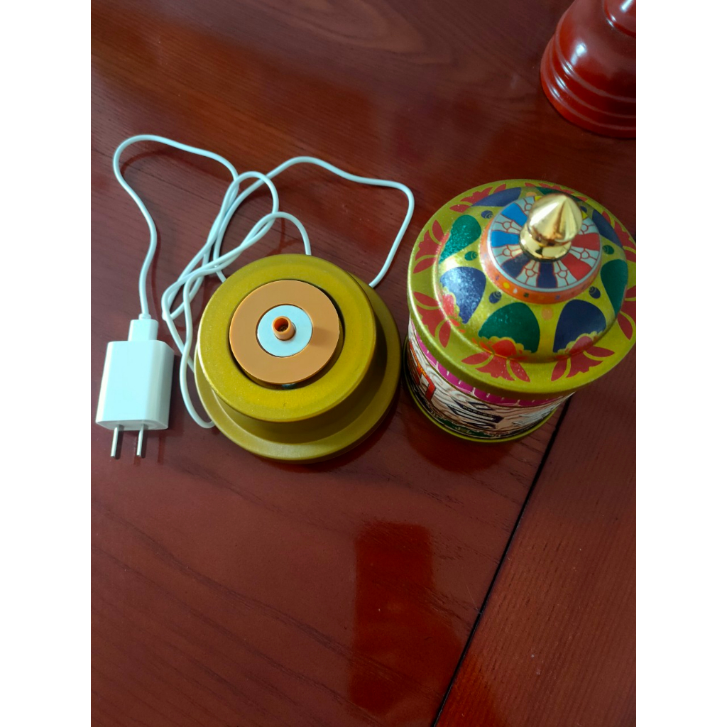 Kinh luân điện xoay Quan Thế Âm cao 21cm -Tịnh tâm - Trừ tà - Tăng Năng lượng