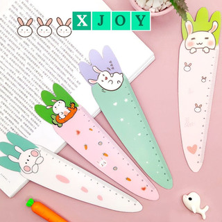 Thước kẻ hình thỏ dễ thương 15cm - Văn phòng phẩm X.JOY