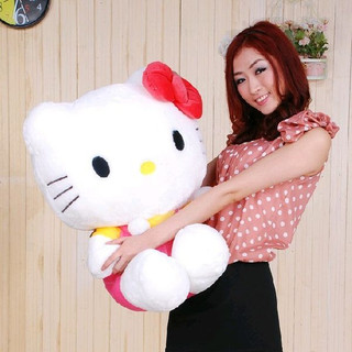 GẤU BÔNG MÈO HELLO KITTY 50CM