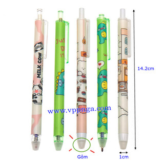 Bút, viết mực gel xóa xanh mk-5207 n