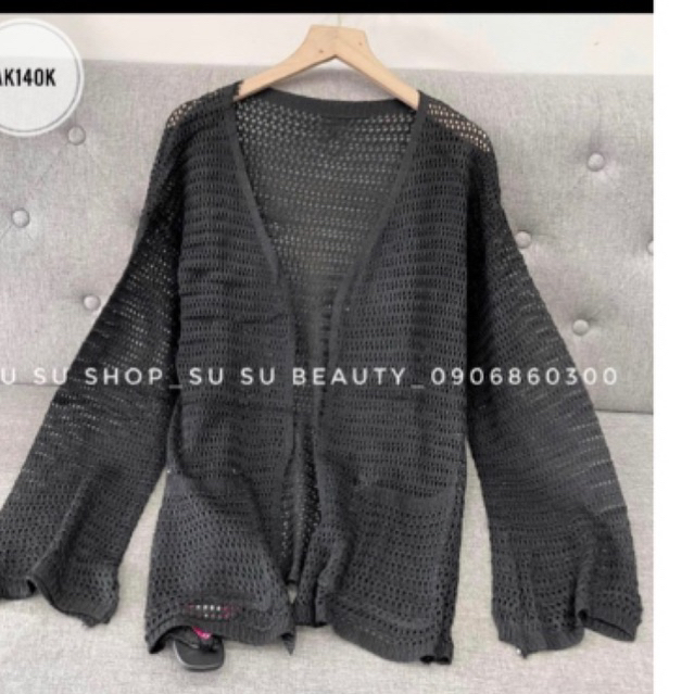ÁO KHOÁC LEN CARDIGAN BIGSIZE 55-95KG ( BÈO BÉO ₫