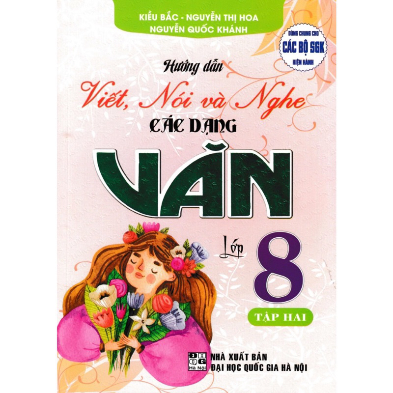 SÁCH - Hướng dẫn viết, nói và nghe các dạng văn 8 - tập 2 (dùng chung cho các bộ sgk hiện hành)