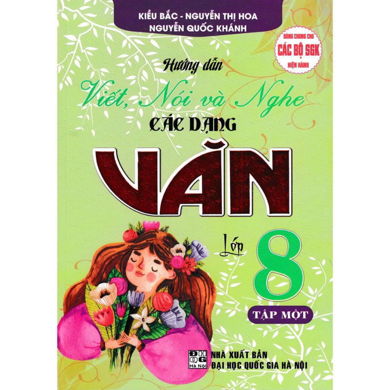 SÁCH - Hướng dẫn viết, nói và nghe các dạng văn 8 - tập 1 (dùng chung cho các bộ sgk hiện hành)