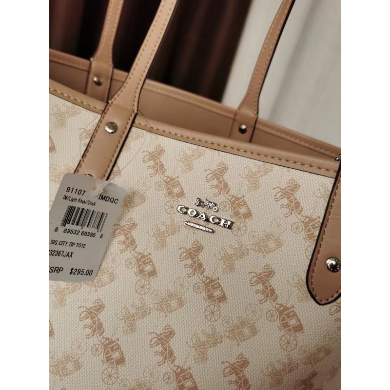 TÚI COACH 2 MẶT SIZE LỚN
