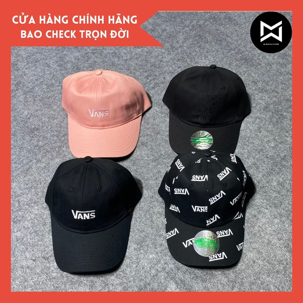 (𝗖𝗵𝗶́𝗻𝗵 𝗵𝗮̃𝗻𝗴 - MWG) Nón Mũ lưỡi trai 𝗩𝗔𝗡𝗦 Canvas - 𝗩𝗔𝗡𝗦 Cap - Unisex