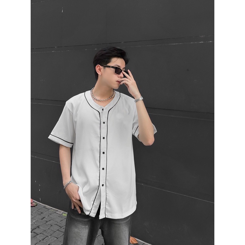 Áo Bóng chày trơn Basic