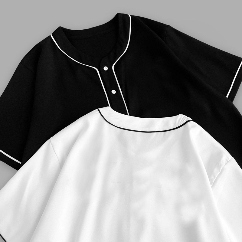 Áo Bóng chày trơn Basic