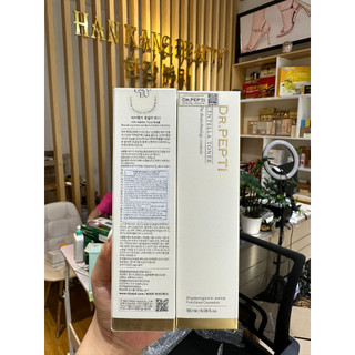 Nước hoa hồng Dr.Pepti+ CENTELLA TONER cấp ẩm, căng bóng, se khít lỗ chân lông Hàn Quốc ( Cam kết chính hãng)