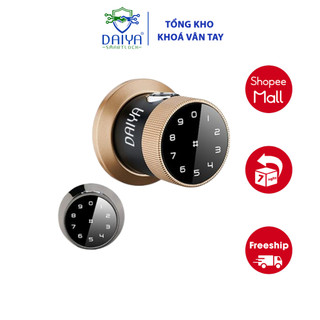 Khóa cửa thông minh DAIYA D2 khóa năm tròn phù hợp cho cửa gỗ, cửa thép