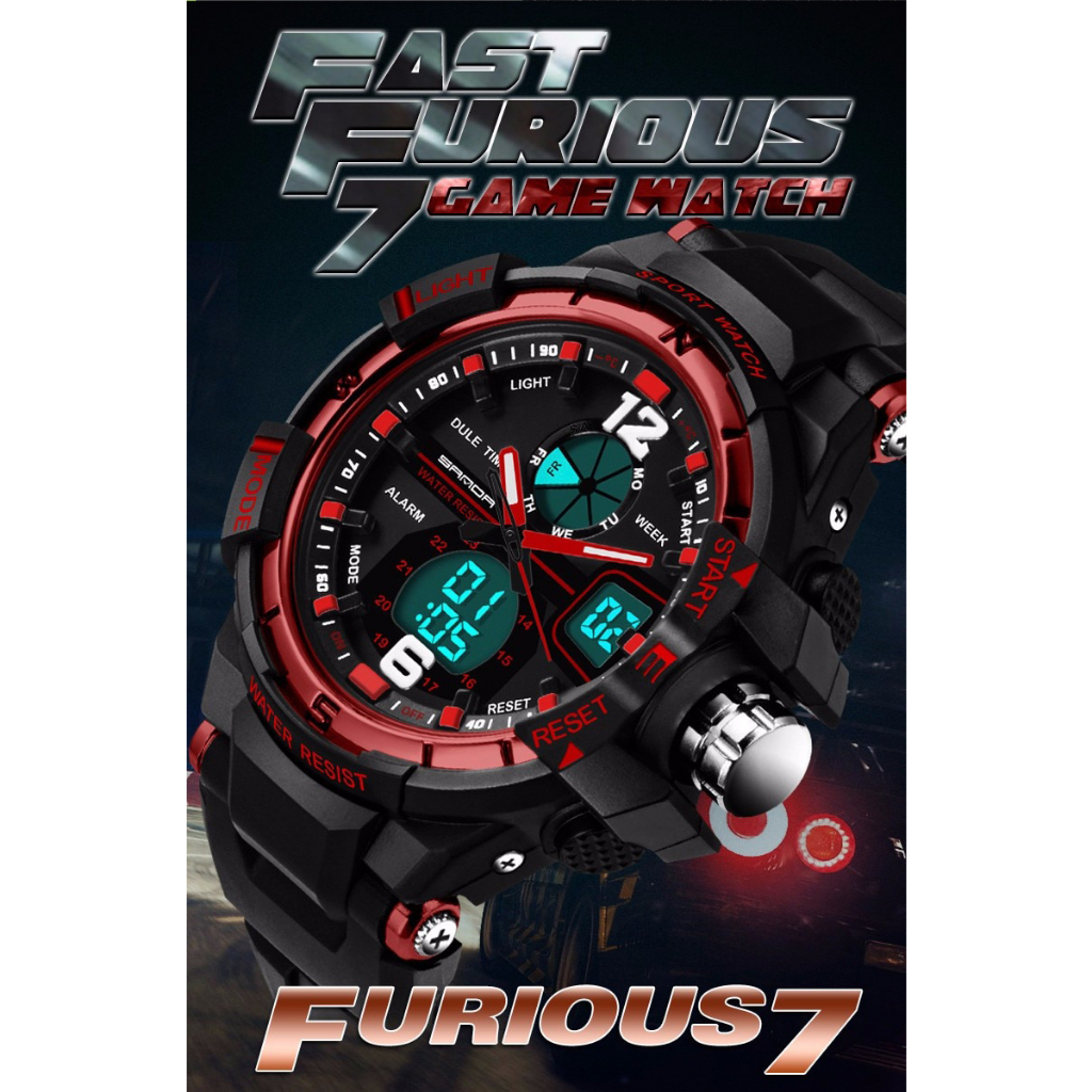 Đồng hồ Trẻ Em SANDA JAPAN 789, Chống nước Và Siêu bền