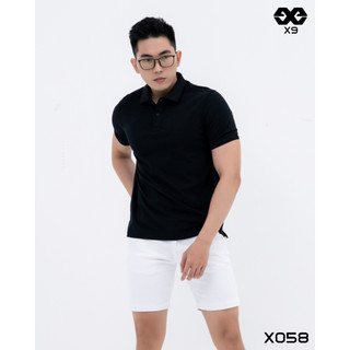 Áo thun có cổ polo thể thao nam cao cấp trơn basic - x058