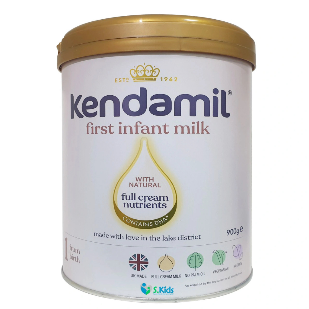 Sữa Bột Kendamil First infant Milk Số 1 Lon 900g.