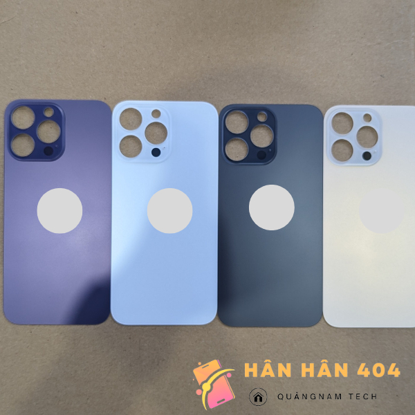 NẮP LƯNG KÍNH THAY THẾ CHO 14 PRO  ( LỖ CAMERA LỚN )