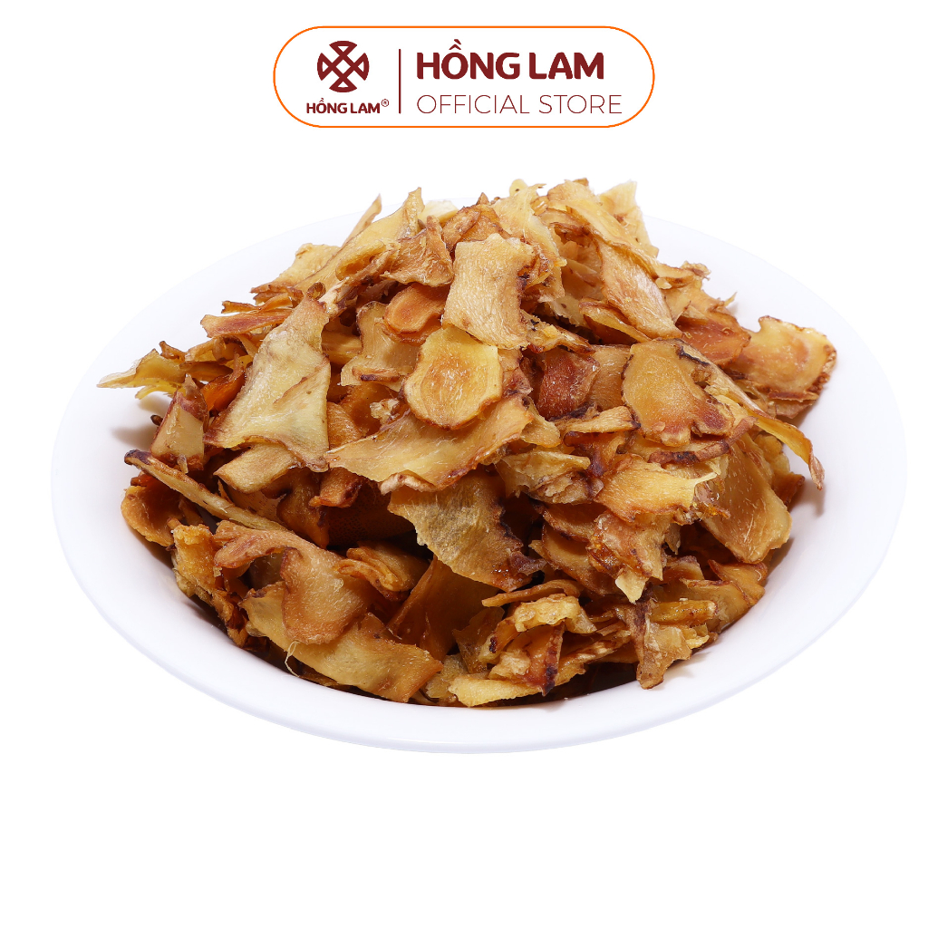 Gừng nướng mật ong Bon Bon Hồng Lam, hộp (70gr, 80gr, 150gr). Có vị ngọt, thơm, cay dịu của cừng