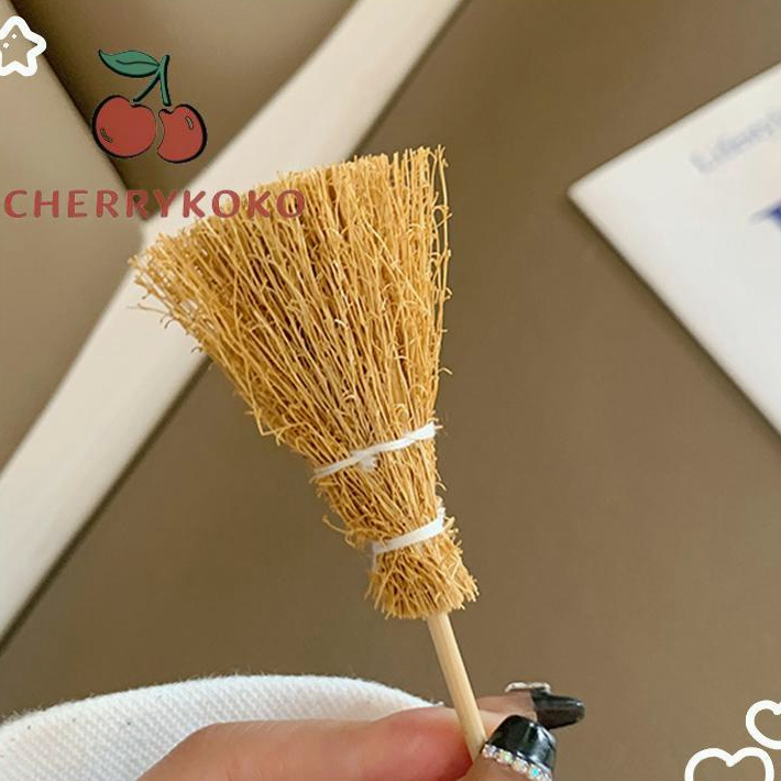 🍒🍒CHERRYKOKO Kẹp tóc hình chổi mini cute