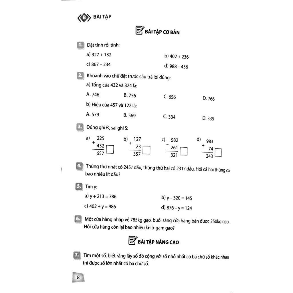 Sách - Rèn Kĩ Năng Học Tốt Toán 3