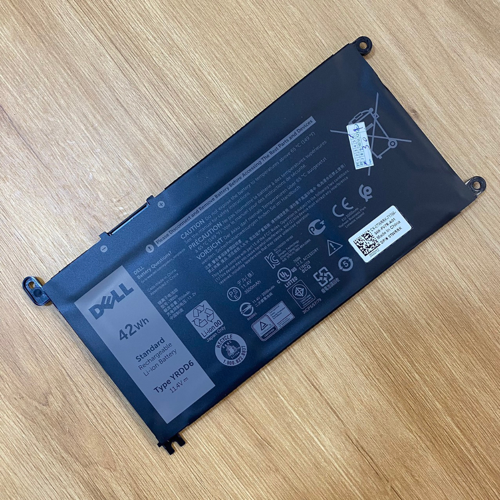 Pin Zin laptop Dell Inspiron 5481 5482 5485 5491 2-in-1 5480 5485 5491 YRDD6 1VX1H 01VX1H VM732 0VM732 Mới 100%