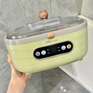 [Mã 66ELHA80K giảm 6% đơn 400K] Máy làm sữa chua Bear SNJ-C10P2 kèm 8 cốc sứ làm sữa chua