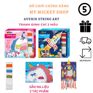 avenir string art Đồ chơi tranh đinh chỉ thủ công handmade diy để trang trí phòng cho người thích bộ dụng cụ tự làm
