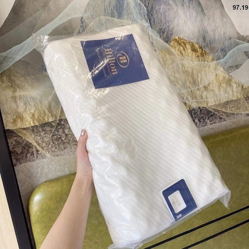 Gối cao su mát xa hilton nhập khầu