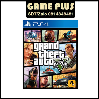 Đĩa game 2nd grand theft auto v gta 5 cho máy ps4 ps5