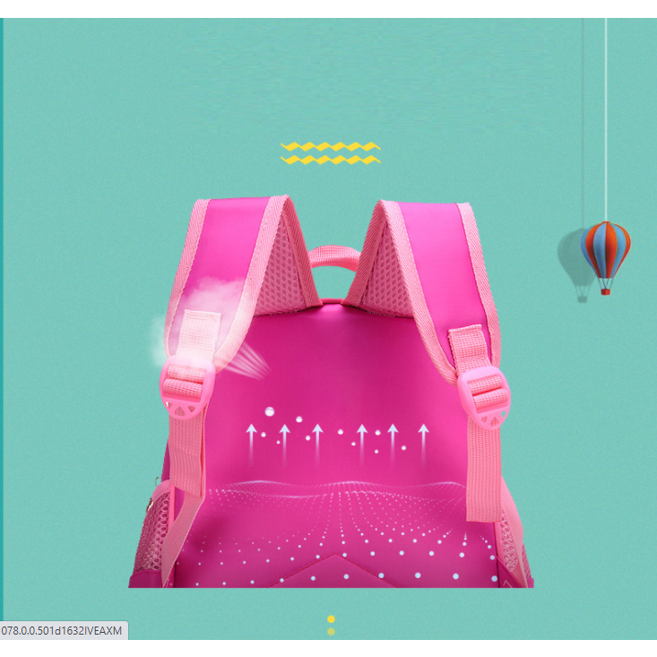 Balo trẻ em bé gái in hình Mèo Kitty cho bé mẫu giáo 1-4 tuổi - Balo trẻ em