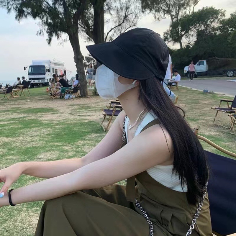 Mũ Chống UV Lưỡi Trai Tai Bèo Cho Bạn Gái Đi Biển Leo Núi Tập Thể Thao
