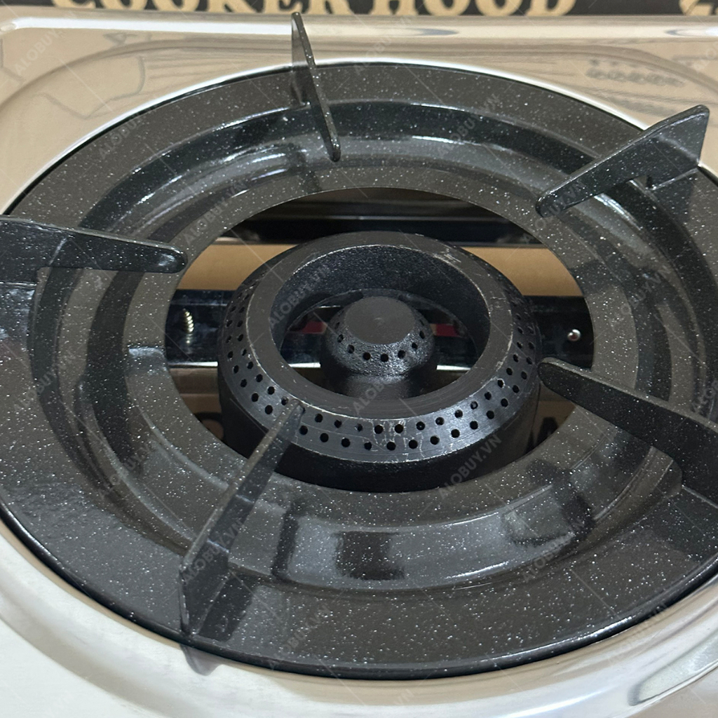 Bếp gas đơn INOX BLUESTAR NS-169S - ĐIẾU GANG ĐÚC LỬA LỚN - Đun nấu nhanh + Tiết kiệm gas - Bảo hành chính hãng 1 năm