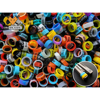 Vòng Silicon Chống Trượt, Vòng Cao Su Chống Trượt cho Ná, Vape,Bali...(Ring Silicon)