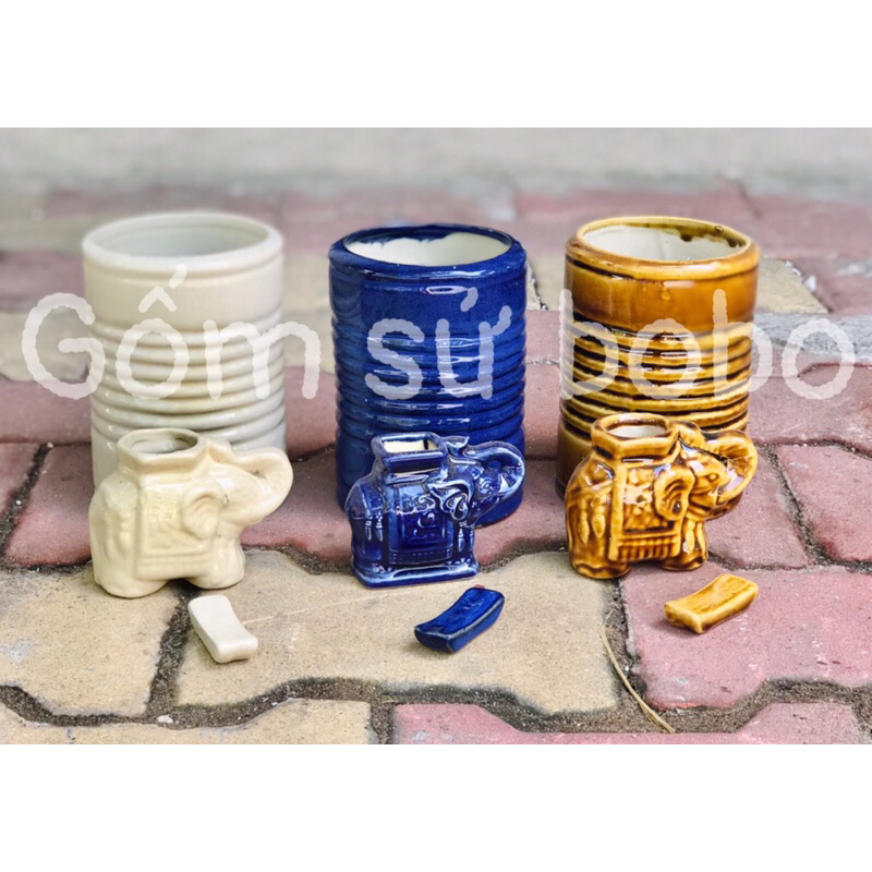 combo ống đũa + đựng tăm + gác đũa