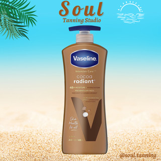 Vaseline Dưỡng Ẩm Toàn Thân Cocoa Radiant Body Lotion 600ml