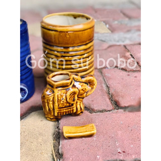 combo ống đũa + đựng tăm + gác đũa