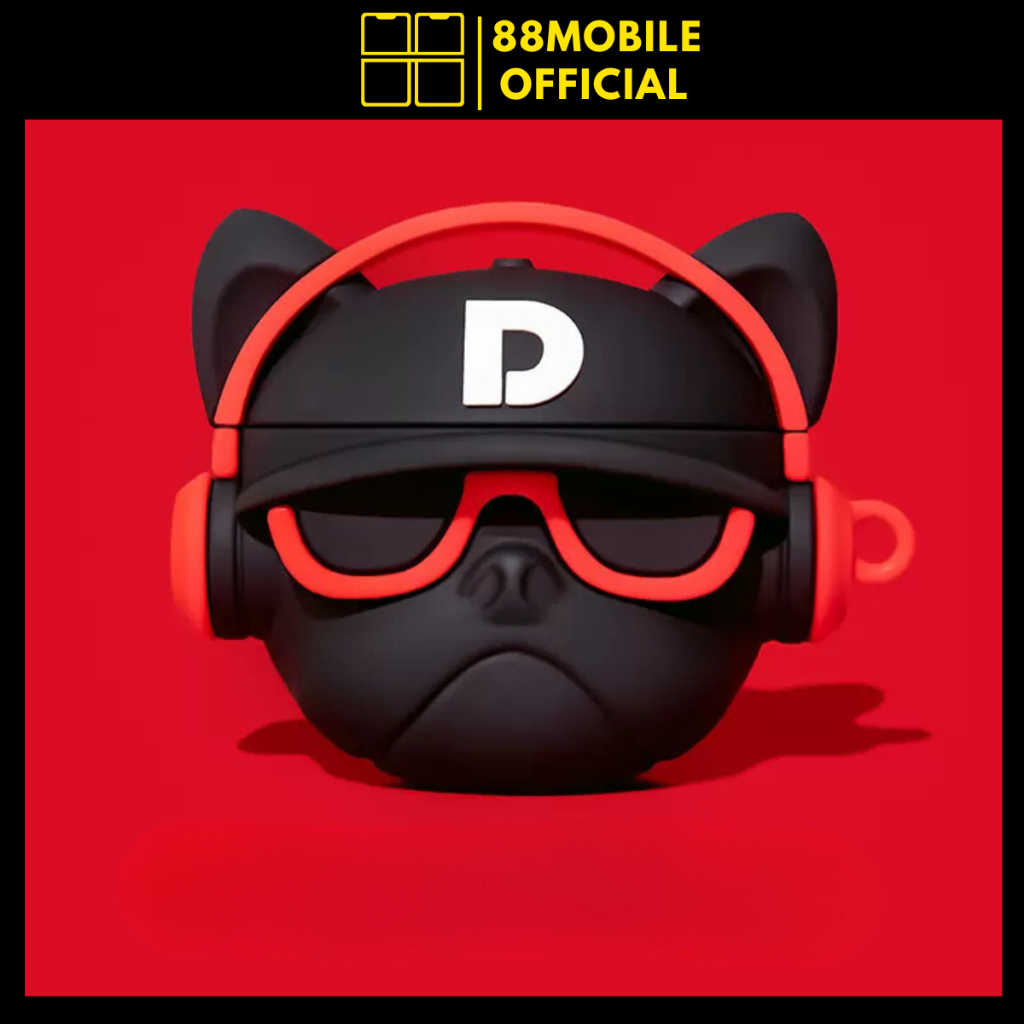 Case airpods 3 Shiba Inu | Bảo vệ tai nghe 1, 2, 3, Pro, Pro 2 phong cách dễ thương độc đáo | 88Mobile