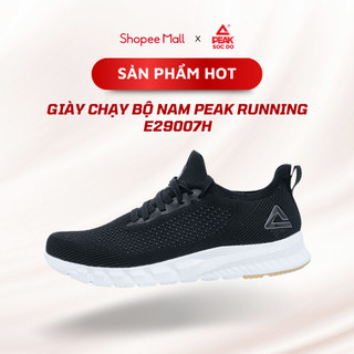 ️giày chạy bộ thể thao nam peak sóc đỏ running e29007h