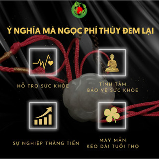 Nhẫn Hoa Phong Thuỷ Ngọc Phỉ Thuý (Jade A) - Ngọc Thiêng